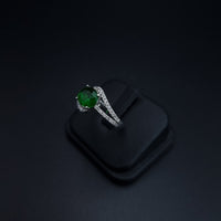 Thumbnail for Green Zircon Stone Ring SLPRG0136