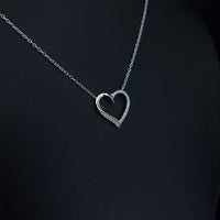 Thumbnail for Heart Clear Stons Necklace