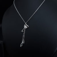Thumbnail for Heart Key And Lock Necklace