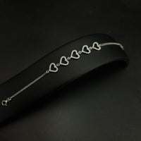 Thumbnail for Hearts Double Chain Bracelet