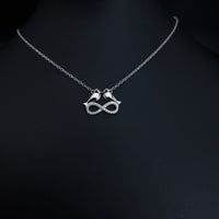 Thumbnail for Infinity Love Birds Necklace