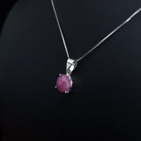 Thumbnail for Natural Ruby Stone Necklace