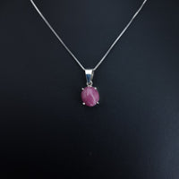 Thumbnail for Natural Ruby Stone Necklace