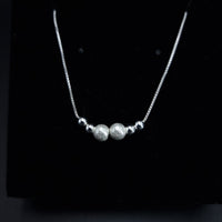 Thumbnail for Silver Beads Anklet SLPAK0066