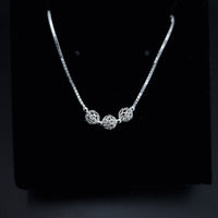 Thumbnail for Silver Beads Anklet SLPAK0079