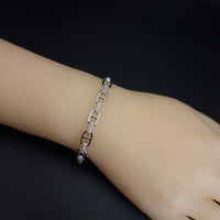 Thumbnail for Trendy Clear Stones Bracelet SLPBR0214