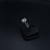 Thumbnail for Wedding Ring With Central Zircon Stone SLPRG0143