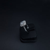Thumbnail for Wedding Ring With Central Zircon Stone SLPRG0146