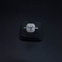 Thumbnail for Wedding Ring With Central Zircon Stone SLPRG0146