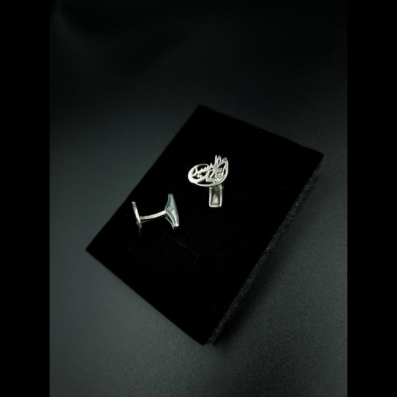 925 Silver personalised handmade cufflinks