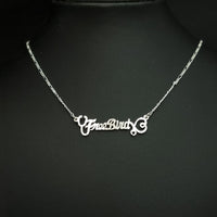 Thumbnail for Personalized name necklace for medical staff