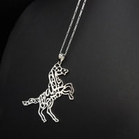 Thumbnail for 925 Silver Horse Car Hanging Pendant