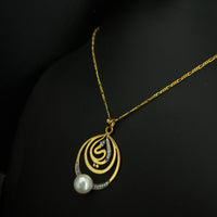 Thumbnail for Mum (امي) Freshwater Pearl Necklace
