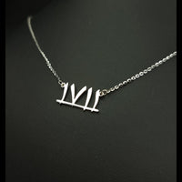 Thumbnail for 925 Silver Handmade Date Necklace