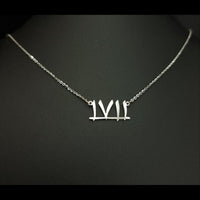 Thumbnail for 925 Silver Handmade Date Necklace