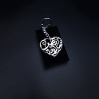 Thumbnail for 925 Silver - Handmade Personalized Heart Keychain