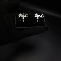 Thumbnail for 925 Silver Initials Personalized Handmade Cufflinks