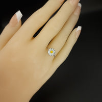 Thumbnail for Daisy Flower Adjustable Size Ring