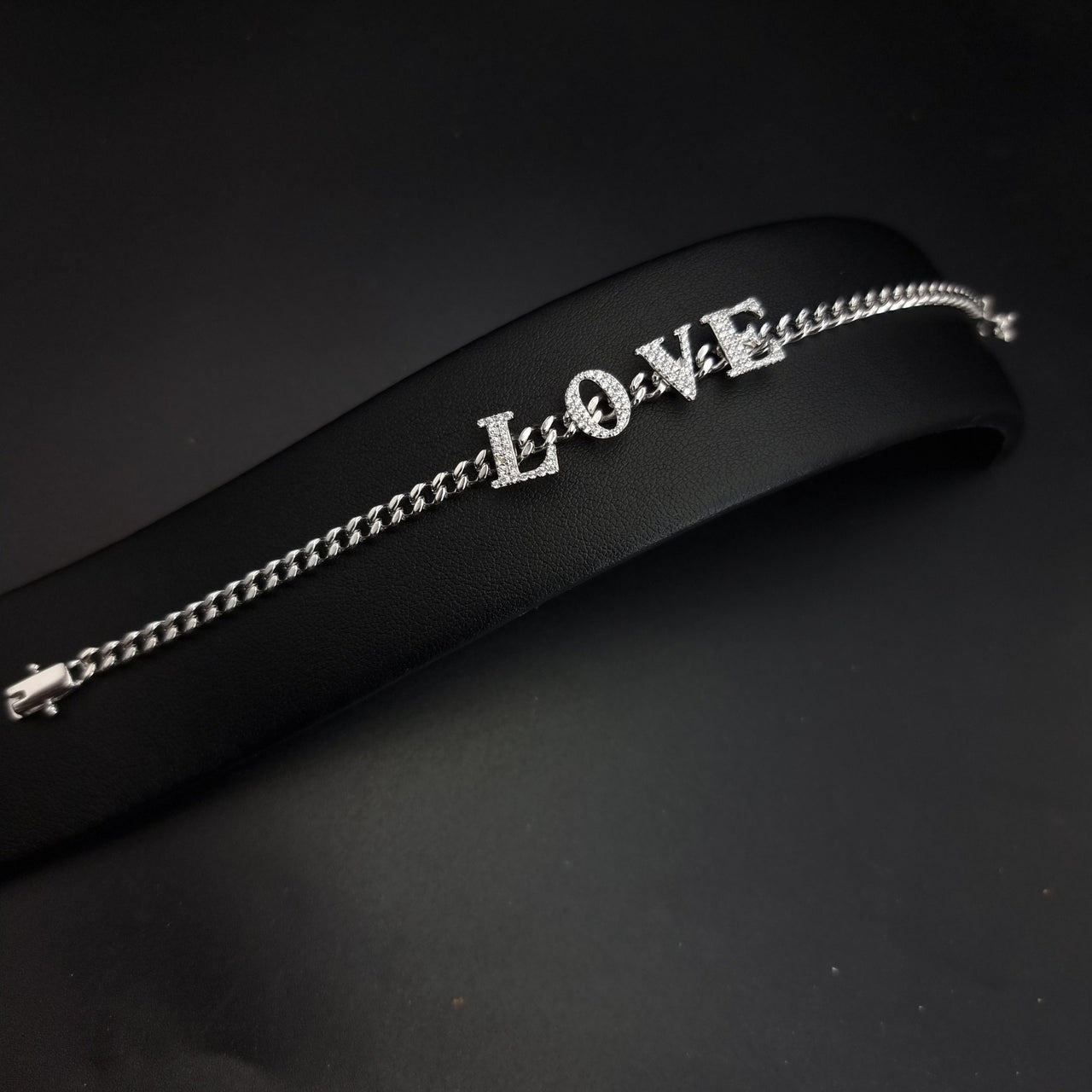 LOVE Clear astones Bracelet