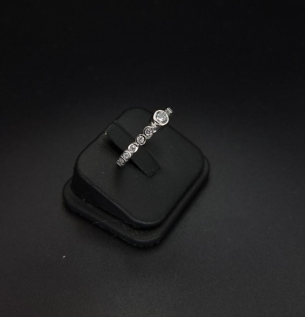 Zircon Stones Wedding Ring SLPRG0100